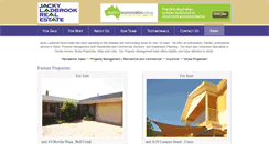 Desktop Screenshot of jackyladbrook.com.au